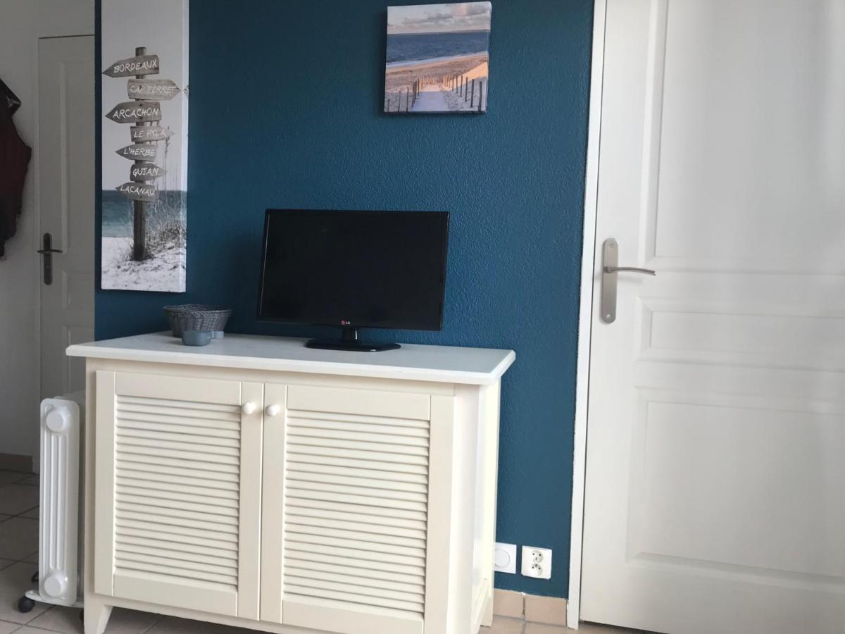 Cosy T2 Front De Mer Piscine Parking Terrasse Lacanau Exterior foto